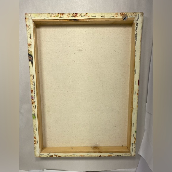 Art Color Bird On Stretched Canvas Outer Dimensions12in x 16in Home Decor Nature - Picture 12 of 12